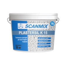 Штукатурка силіконова Scanmix Plastersil K 15 (25 кг)
