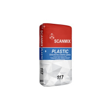 Клей для плитки еластичний Scanmix Plastic 117 (25 кг)