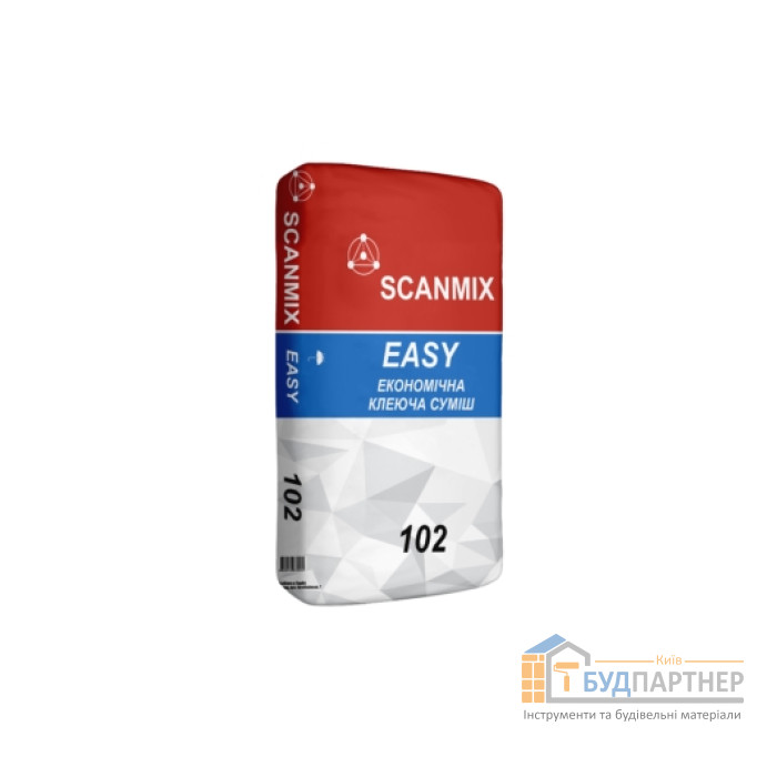 Клей для плитки Scanmix Easy 102 (25 кг) - купити у Києві у Києві