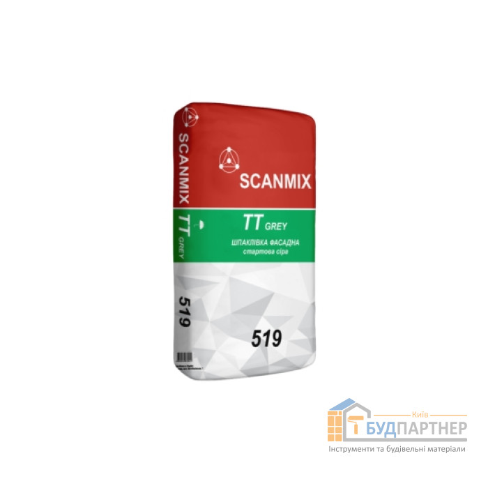 Шпаклівка старт Scanmix ТТ Grey 519 (25 кг) - купити у Києві у Києві