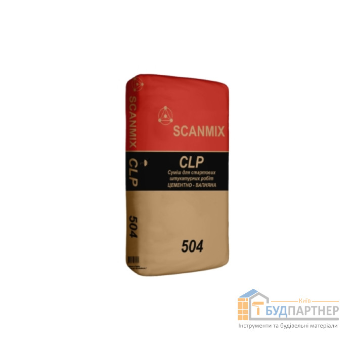 Штукатурка цементно-вапняна Scanmix CLP 504 (25 кг) - купити у Києві у Києві