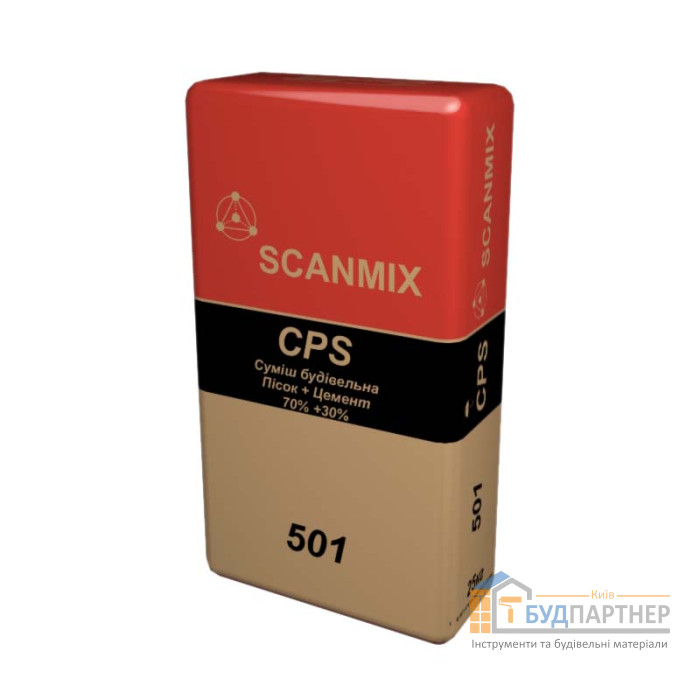 Cмесь цементно піщана Scanmix CPS 501 (25 кг) - купити у Києві у Києві