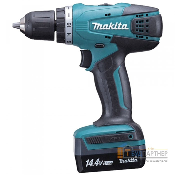 Акумуляторна дриль-шуруповерт Makita DF347DWE (1,3 А * год, 14,4 В, 2 акумулятора Li-ion) - купити у Києві у Києві