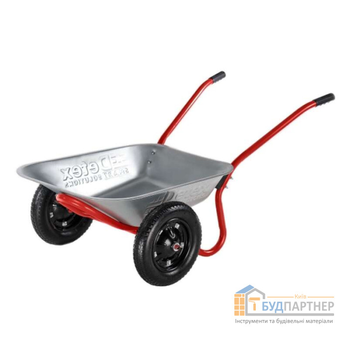 Тачка 2-колісна DETEX WB 6406 D-52 (65 л / 120 кг) - купити у Києві у Києві