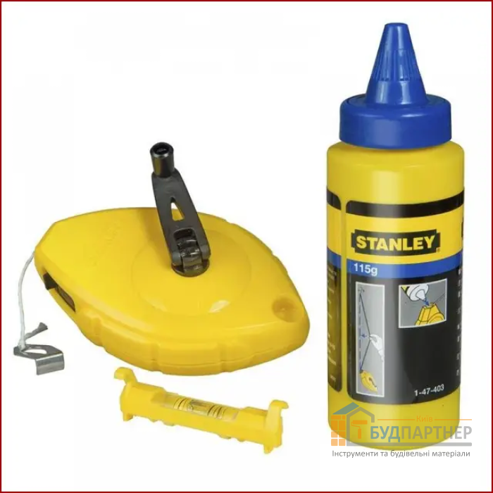 Шнур відбивний STANLEY "PowerWinder", комплект (30 м) - купити у Києві у Києві
