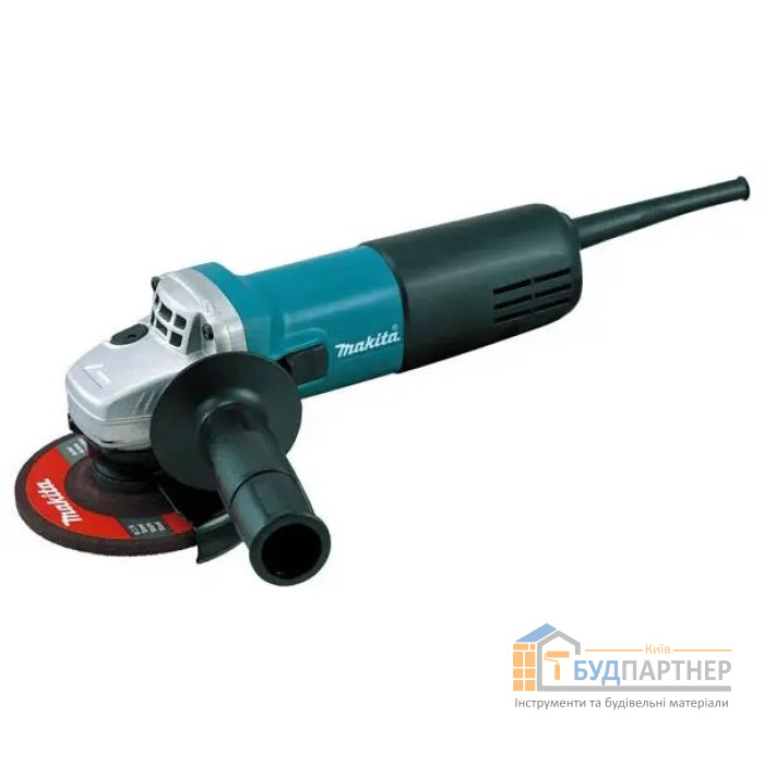 Кутова шліфувальна машина Makita 9558HNG (840 Вт, 11000 об. / Хв., 125 мм, 1,6 кг) - купити у Києві у Києві