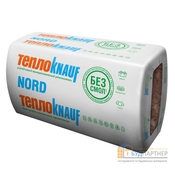 Утеплювач Knauf NORD TS 035 (6x100x610x1230 мм) - купити у Києві у Києві